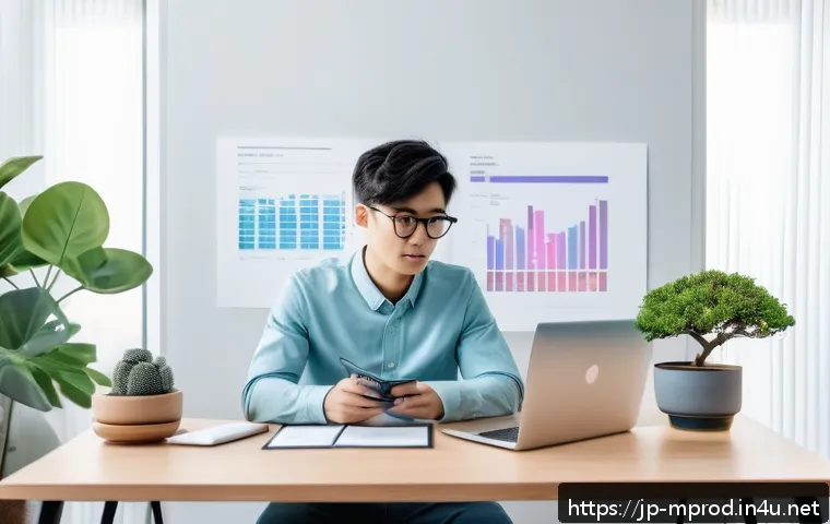 미디어 프로듀서가 알아야 할 시장 변화 - A modern digital content creator workspace featuring multiple screens displaying different social me...